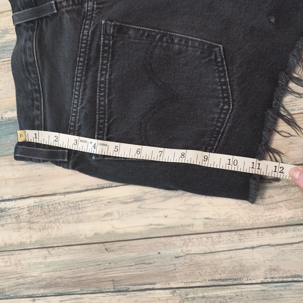Levis 501 Original shorts in Black-  size 26 - Picture 7 of 7
